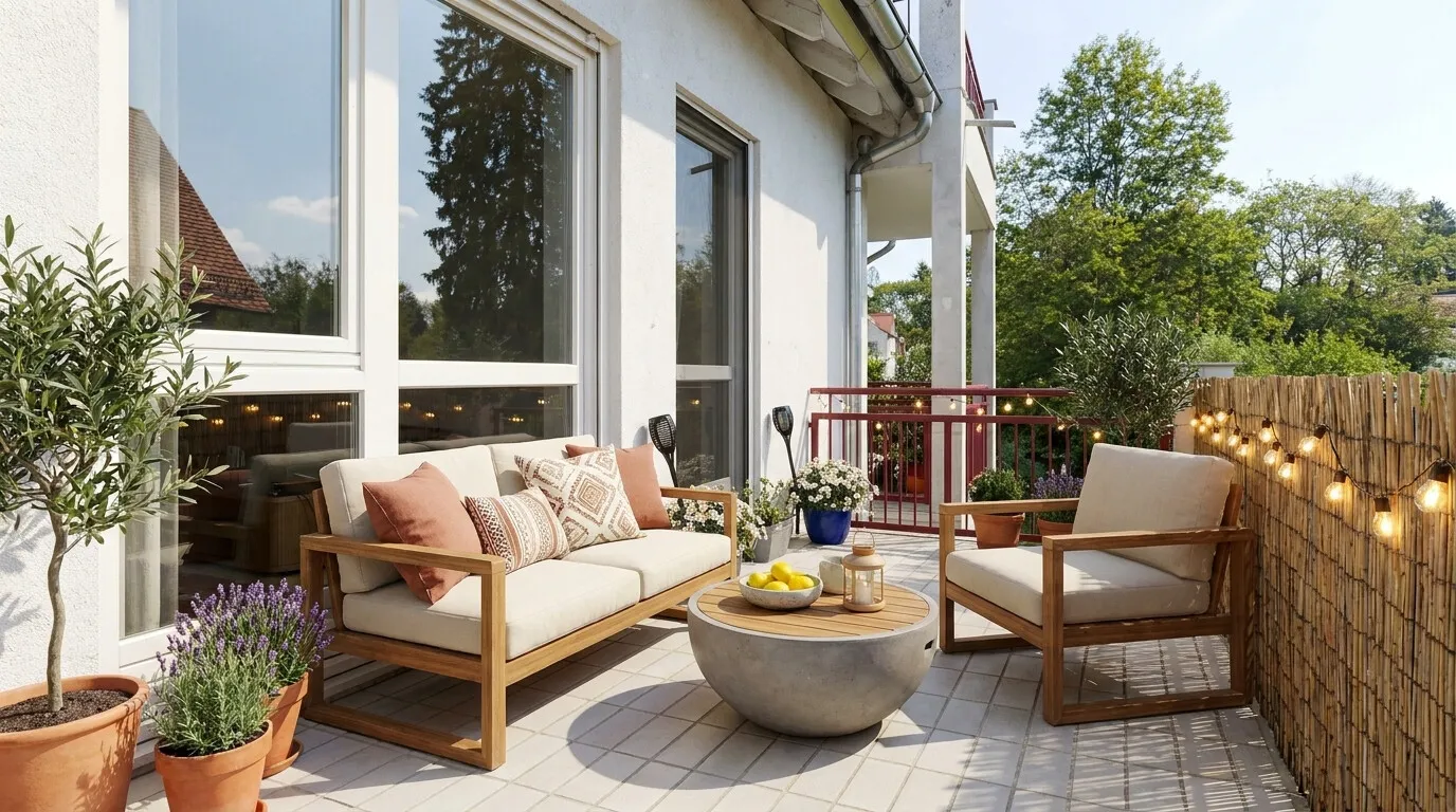 Balkon Einrichtungsvorschlag