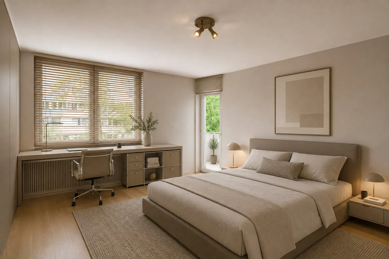 Schlafzimmer 1 (visaualisiert)