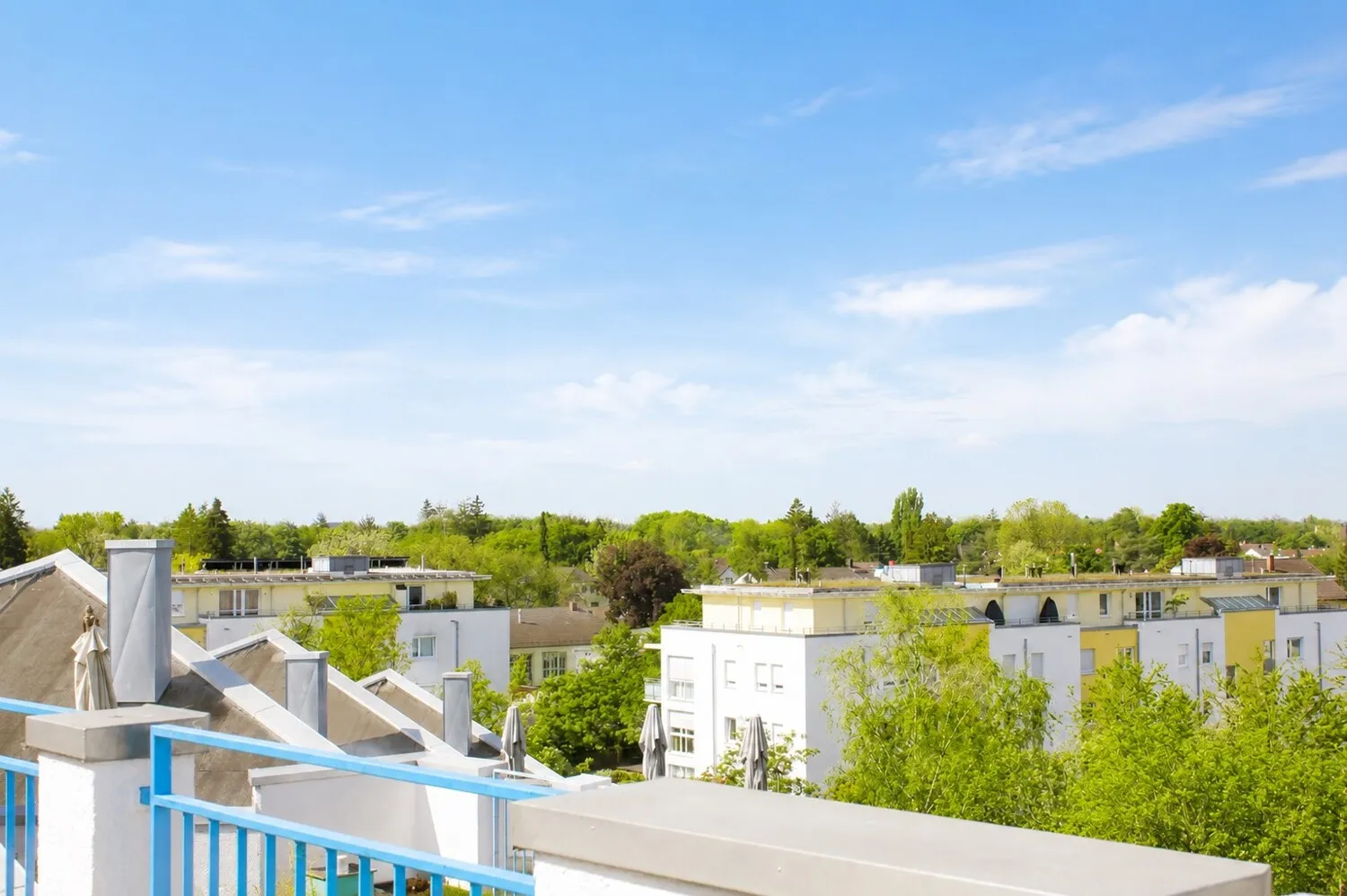 Ausblick Dachterasse