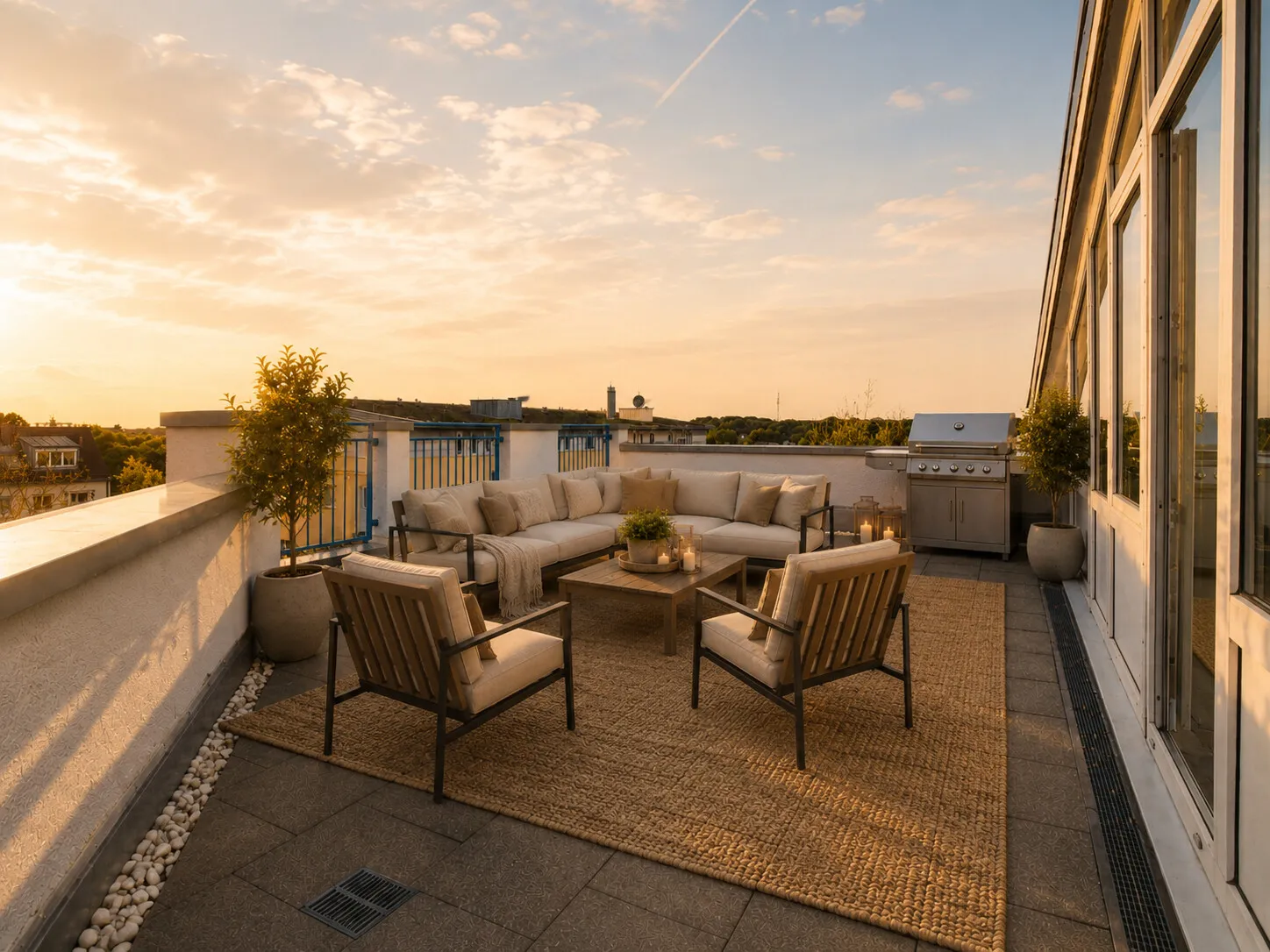 Einrichtungsvorschlag: Dachterrasse