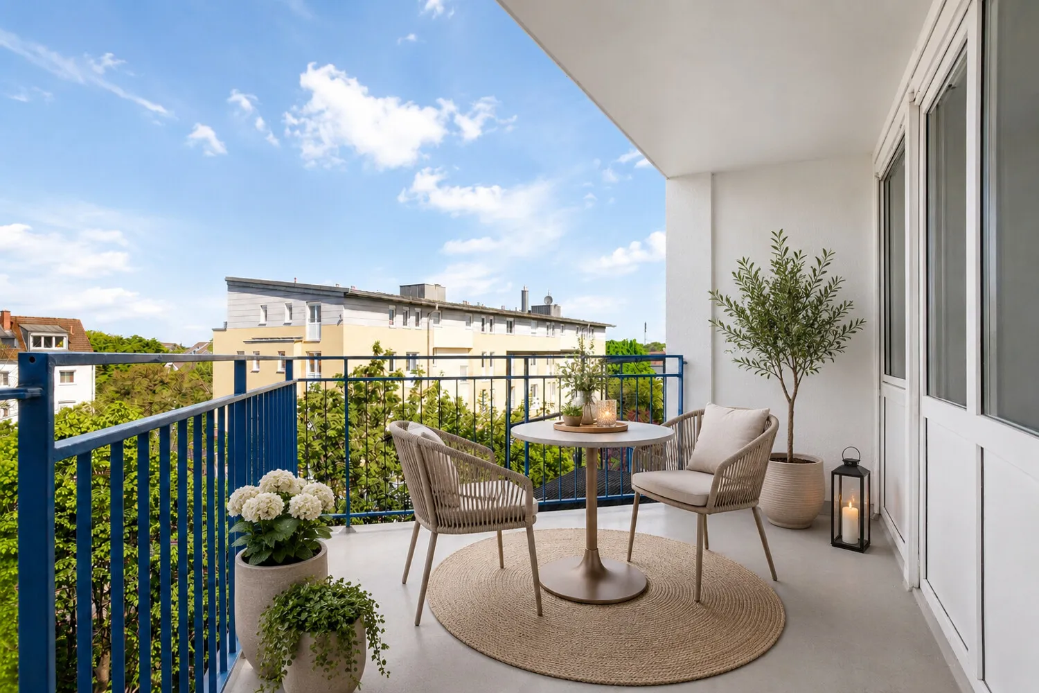 Einrichtungsvorschlag: Balkon