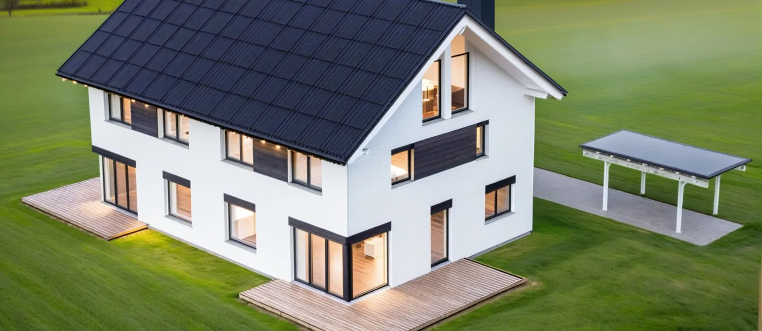 Hausvisualisierung EFH oder DHH