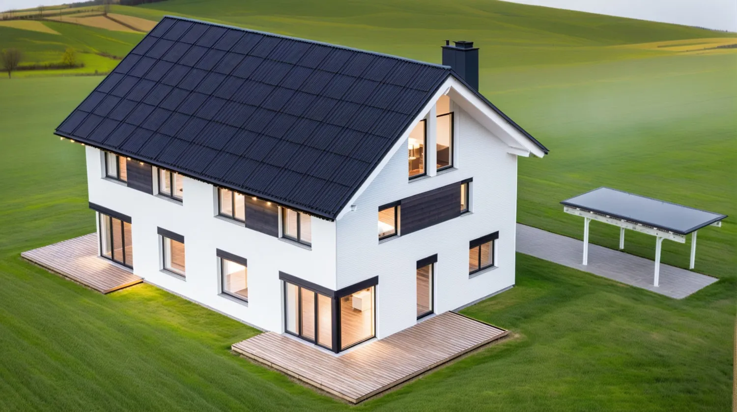 Hausvisualisierung EFH oder DHH