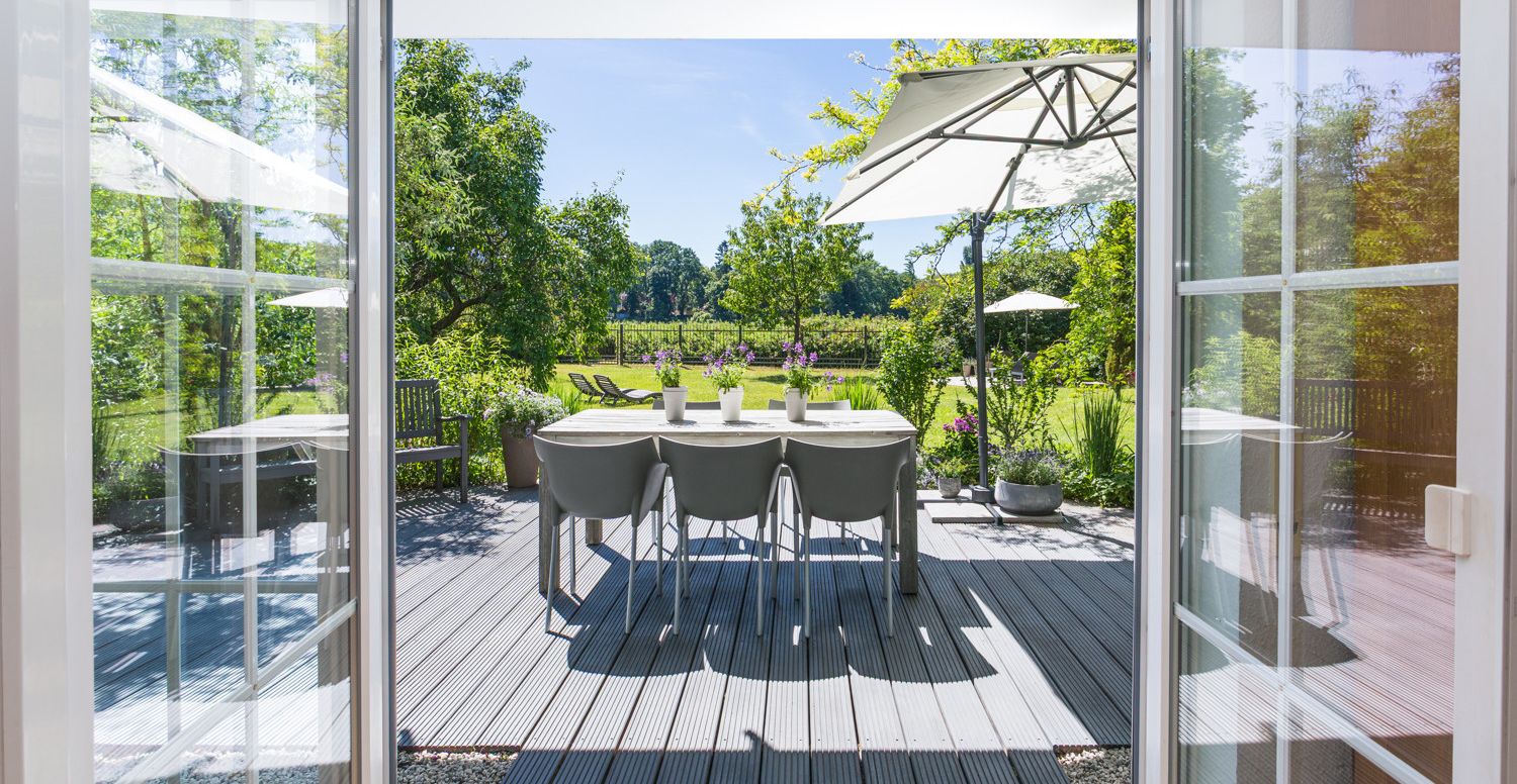 Herrliche Terrasse