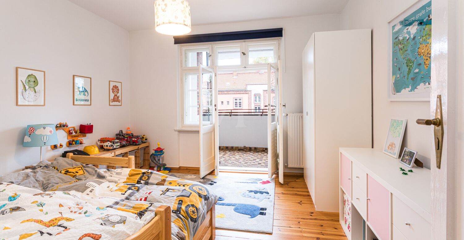 Kinderzimmer mit Balkon