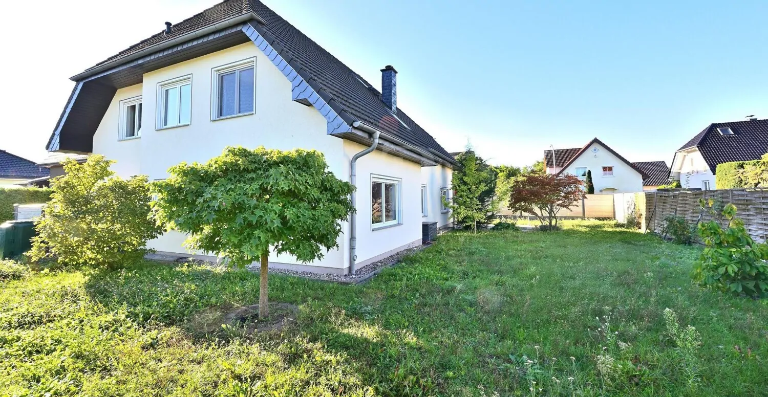 Hausansicht Gartenseite