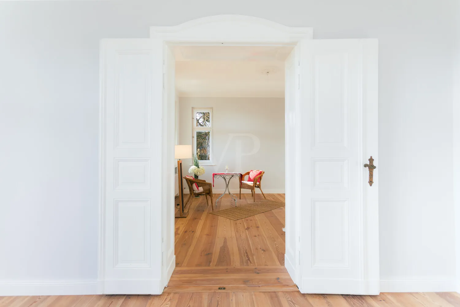 Flügeltür-Verbindung Wohn- Esszimmer