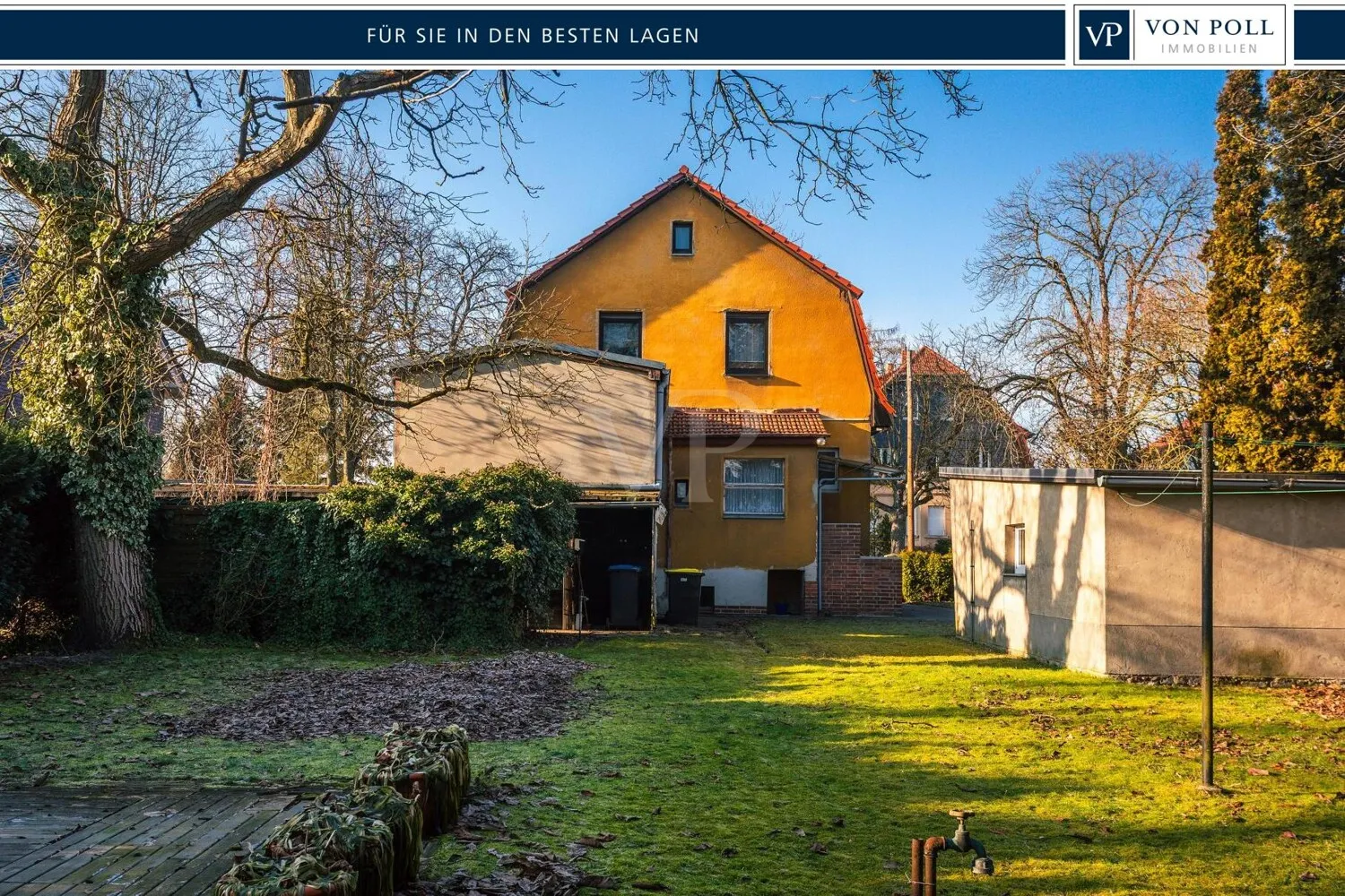 Hausansicht von der Gartenseite