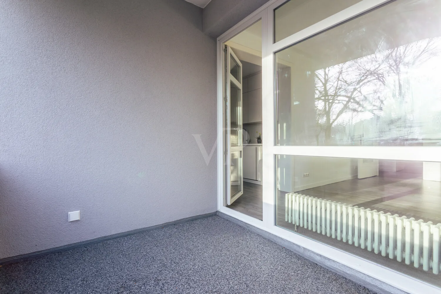 Großzügiger Balkon