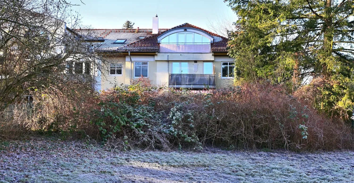 Hausansicht von der Gartenseite