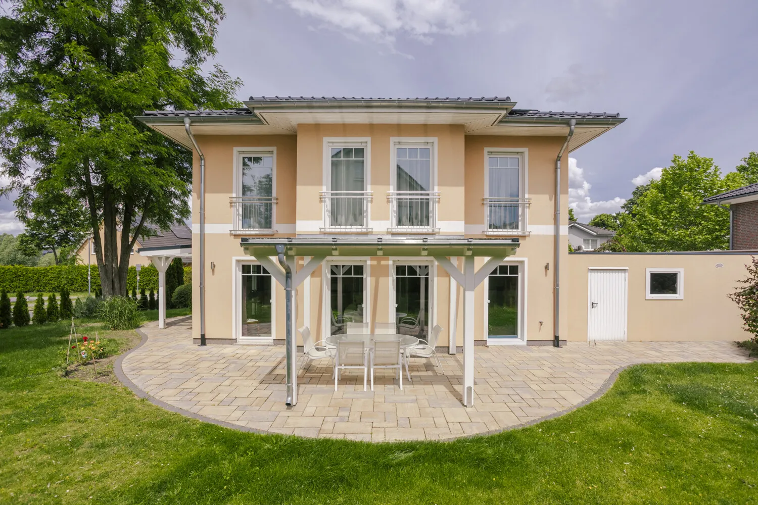 Blick auf das Haus