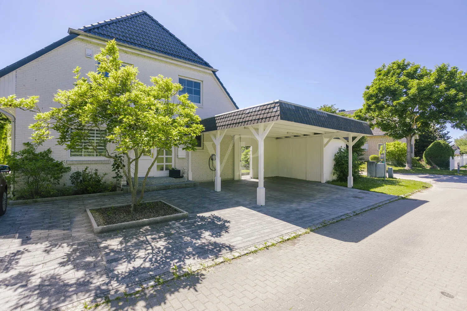 Ansicht von der Straße