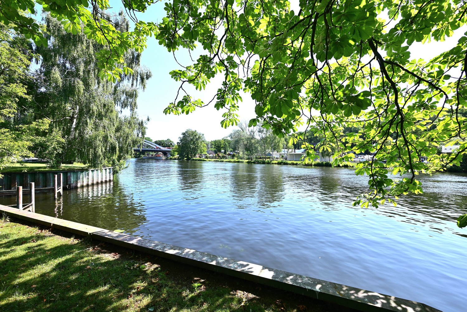 Blick über die Havel zur Freybrücke