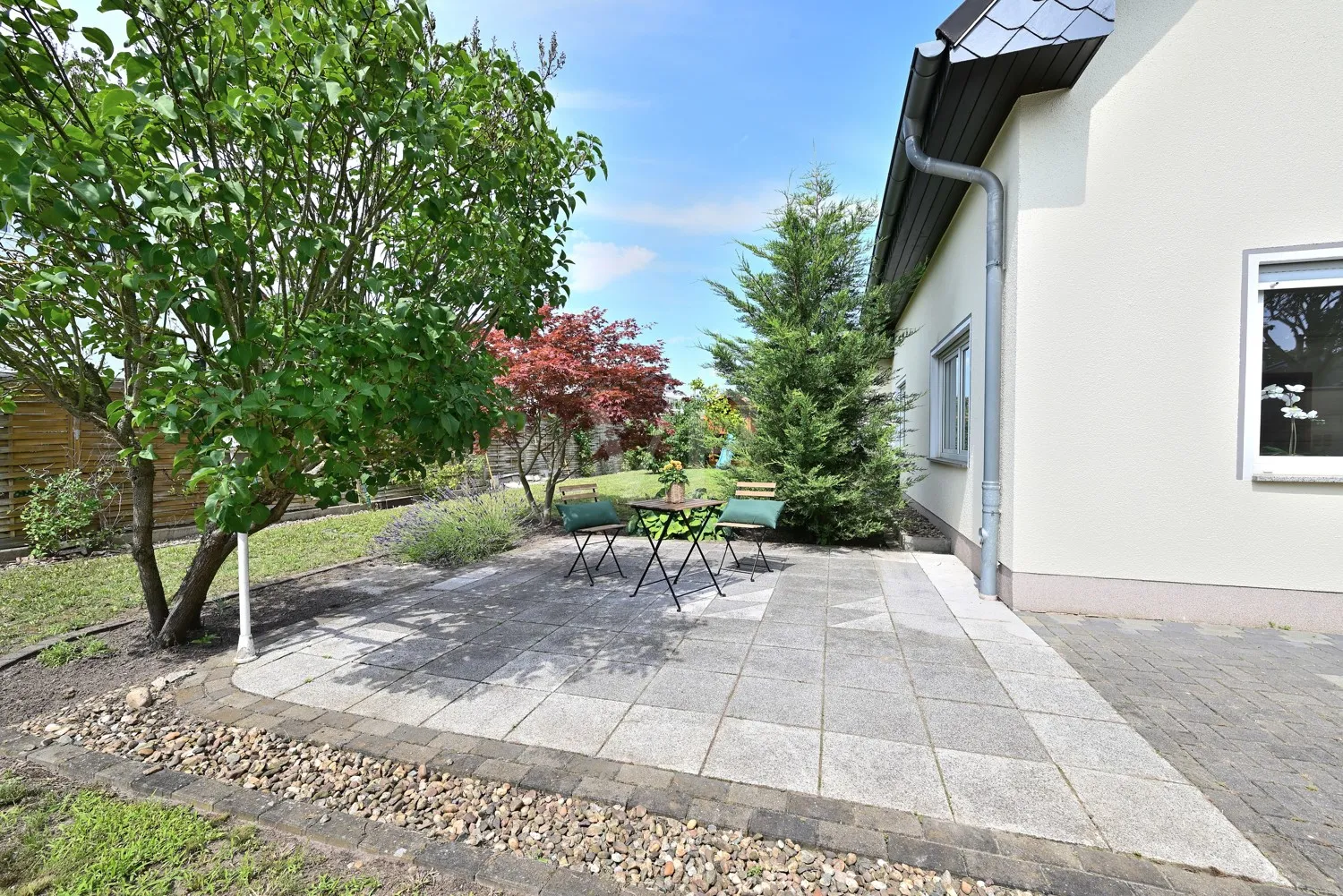 Herrlicher Sitzplatz auf der Terrasse