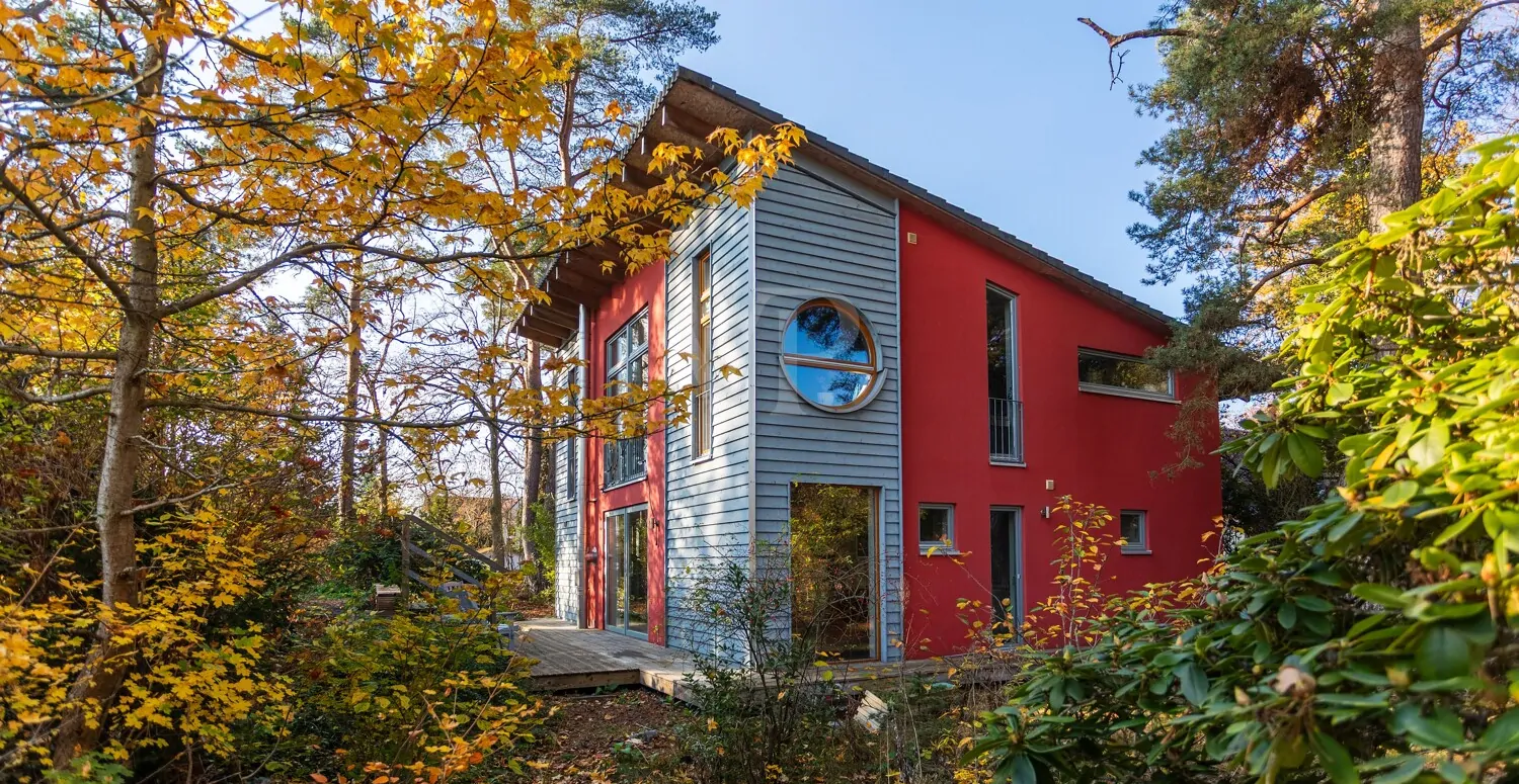 Hausansicht Gartenseite