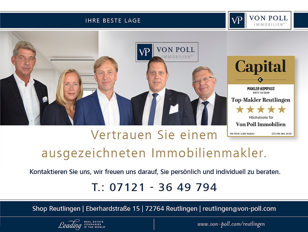 Team VON POLL IMMOBILIEN Reutlingen
