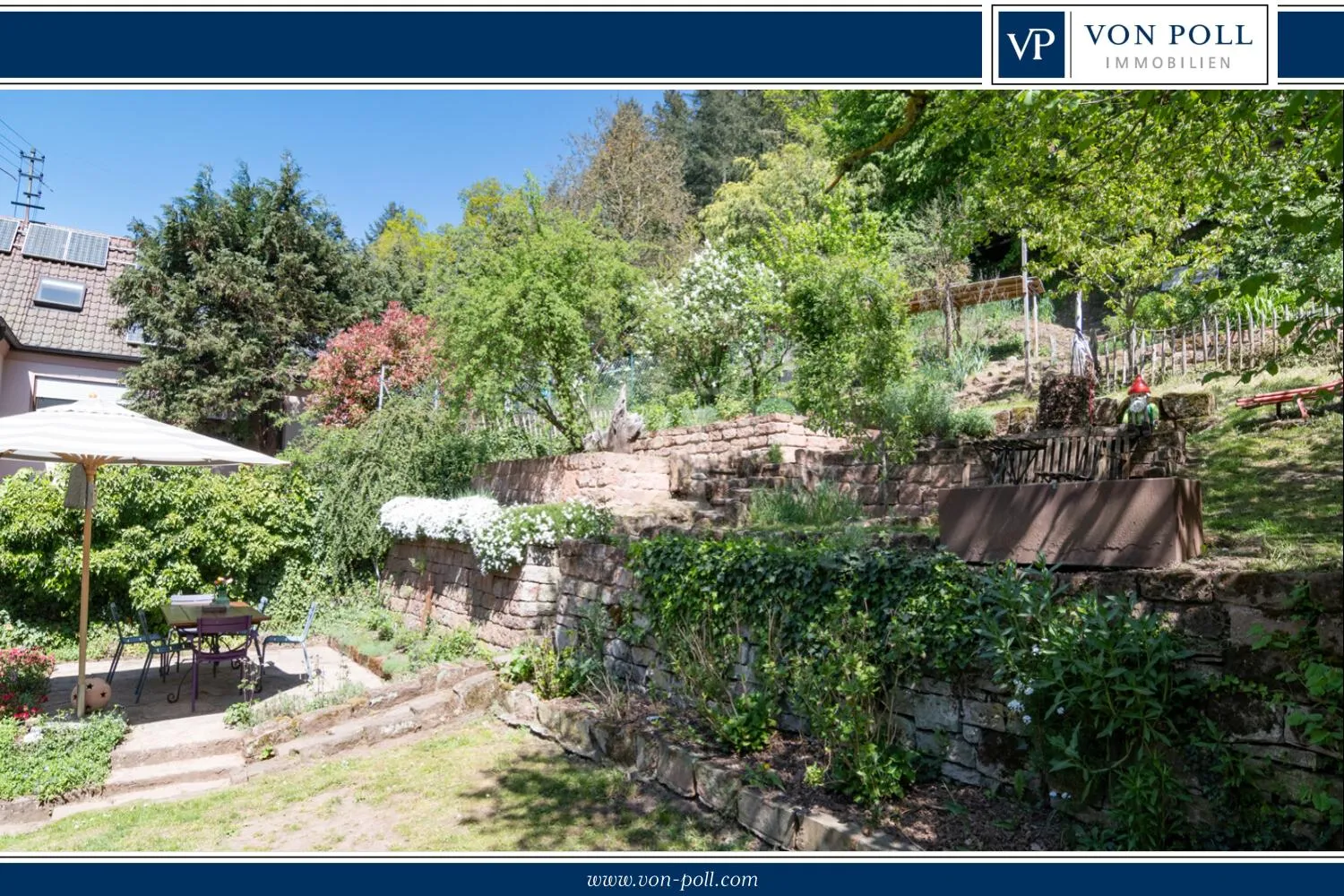 Blick in den Garten