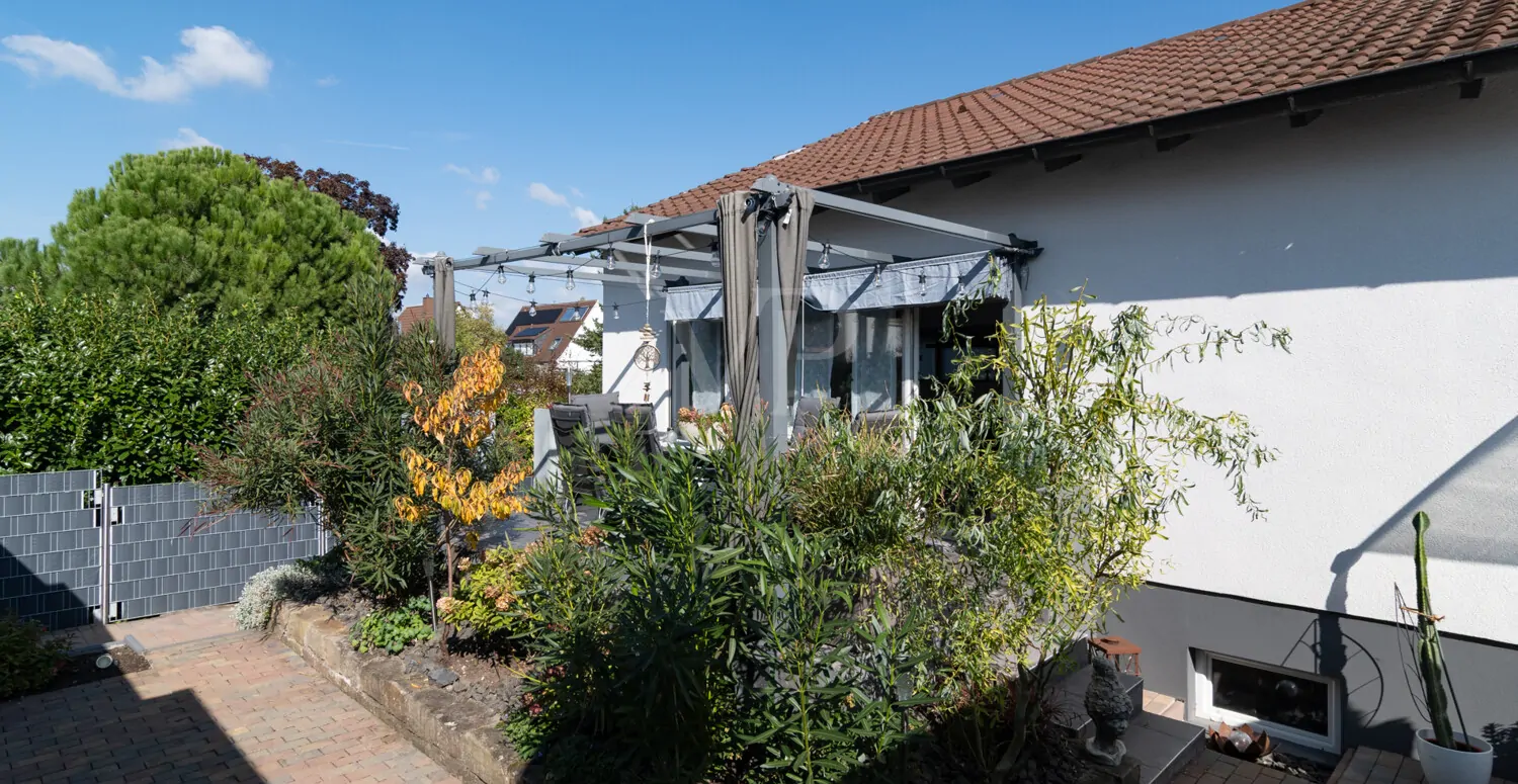 Blick Richtung Terrasse