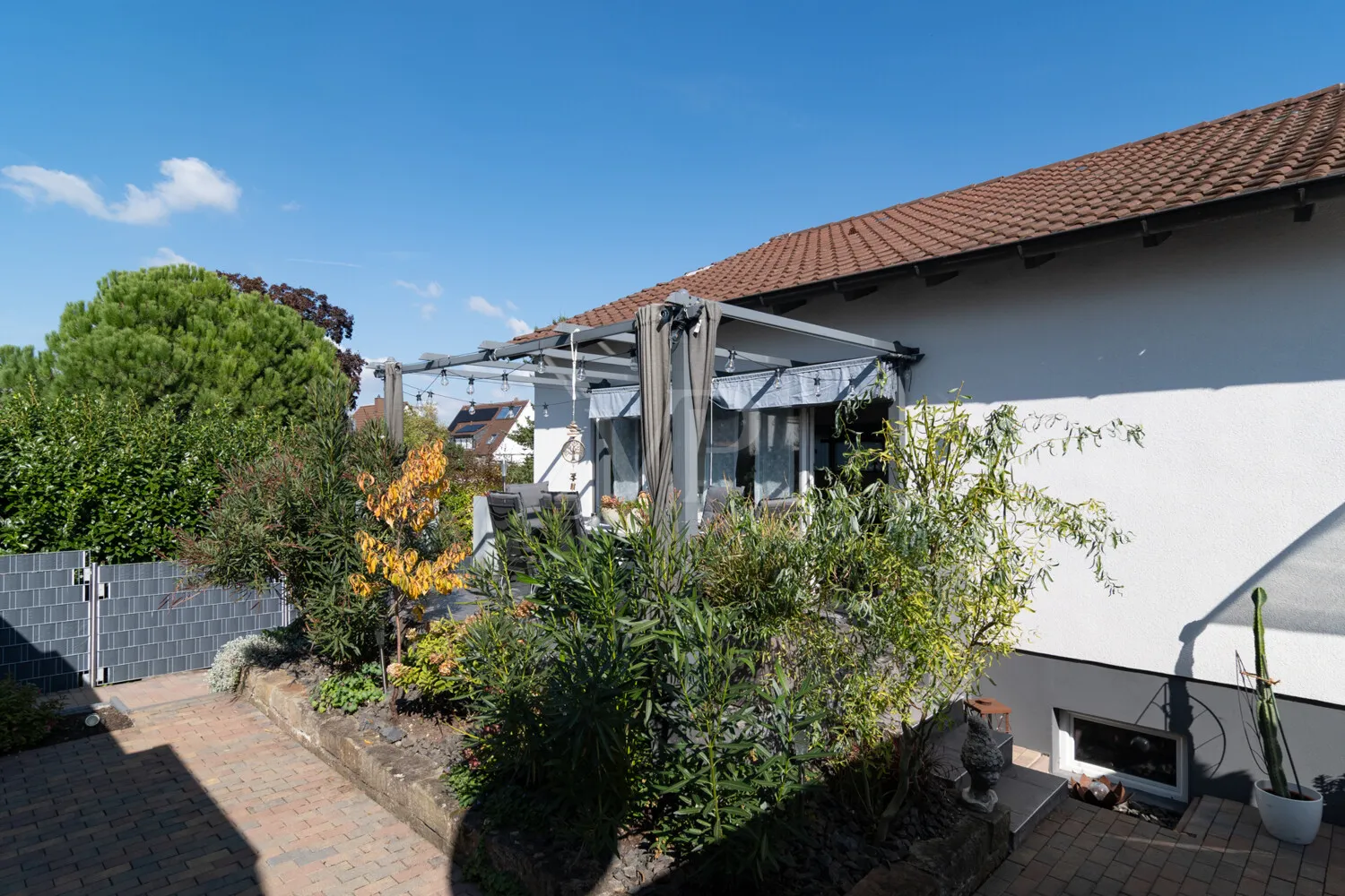 Blick Richtung Terrasse