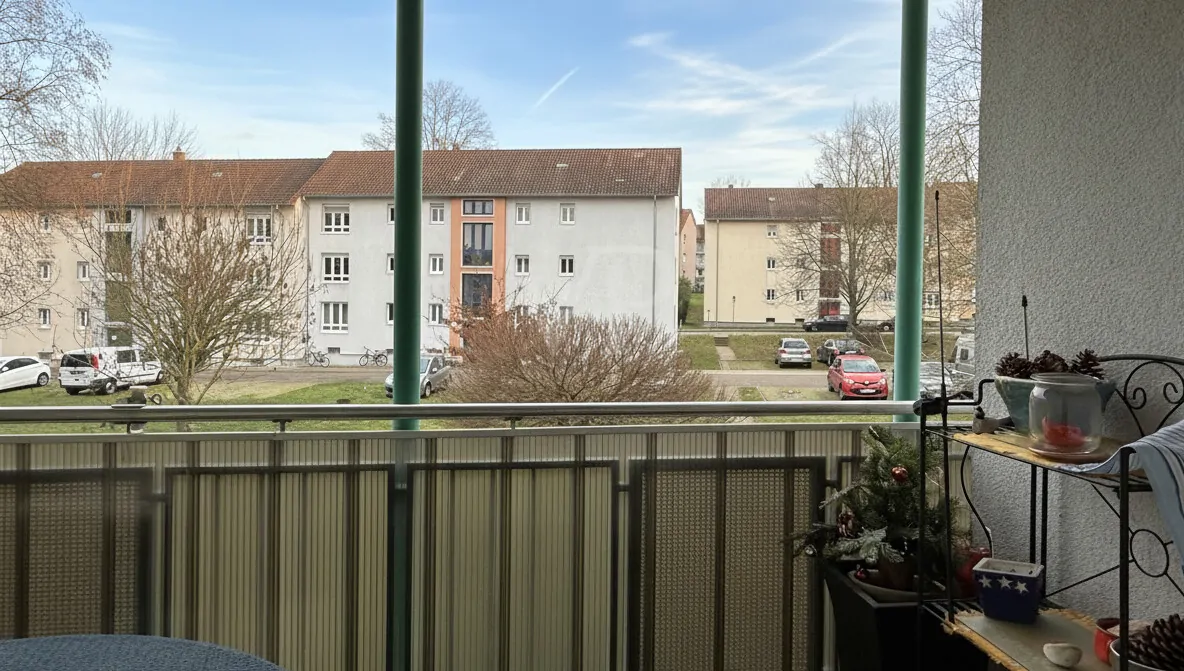 Balkon in Süd-Ausrichtung
