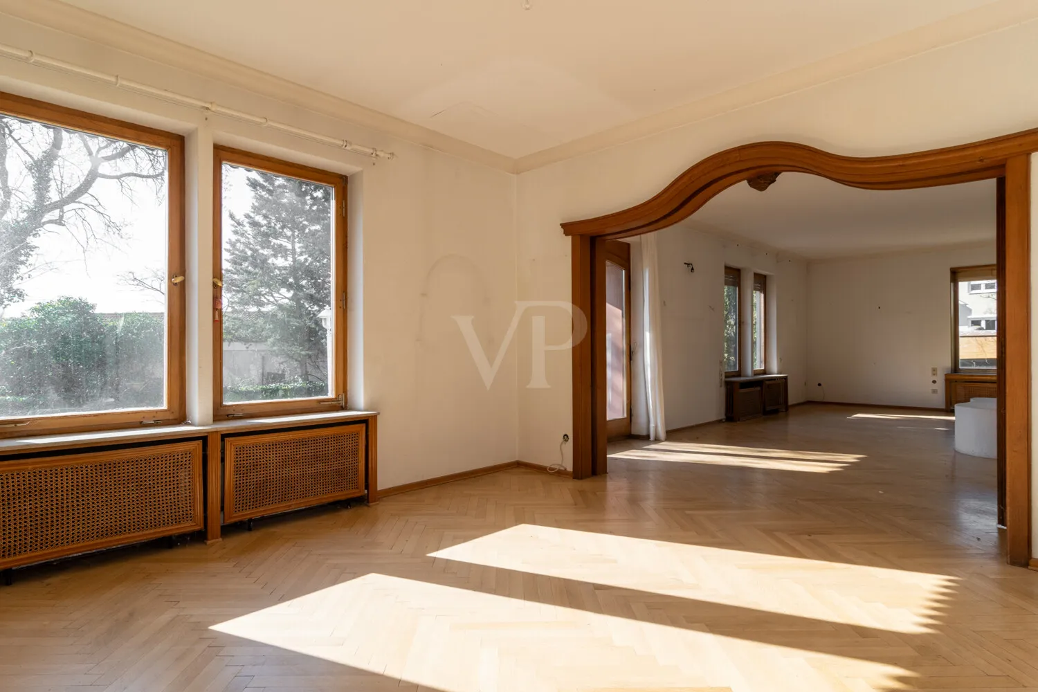 Essbereich mit Blick zum Garten