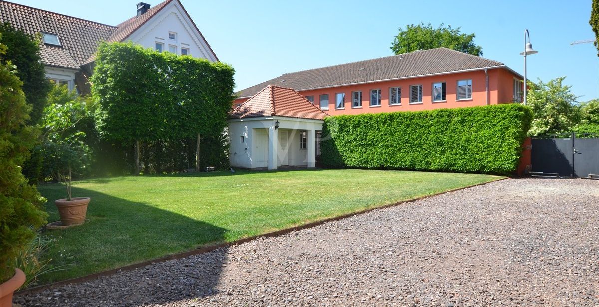 Garten hinter dem Haus