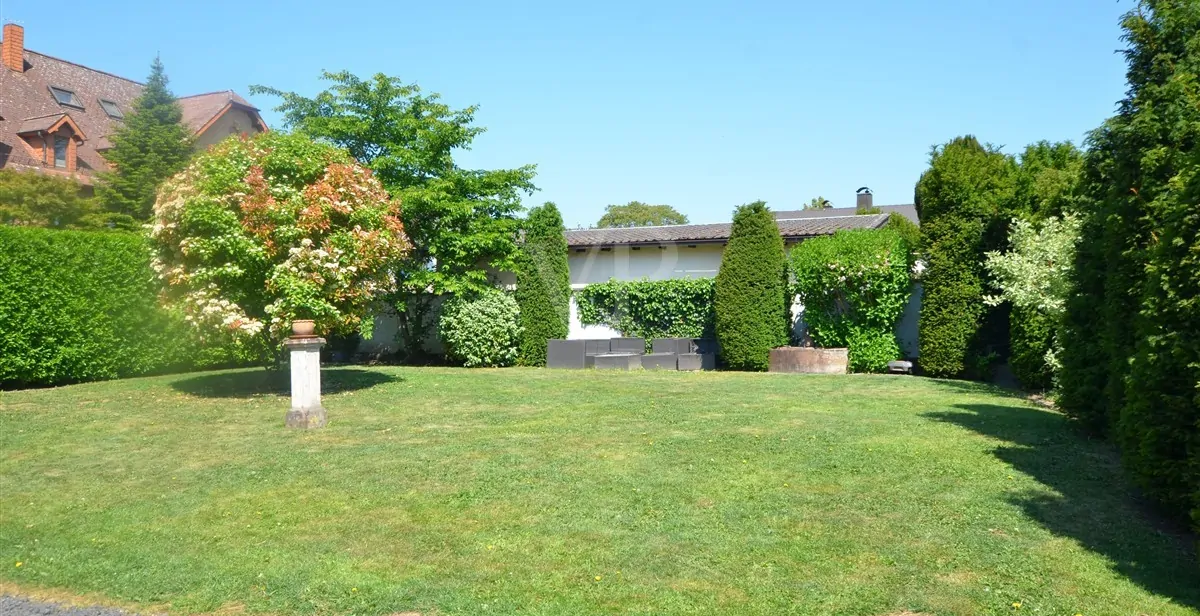 Garten vorm Eingangsbereich