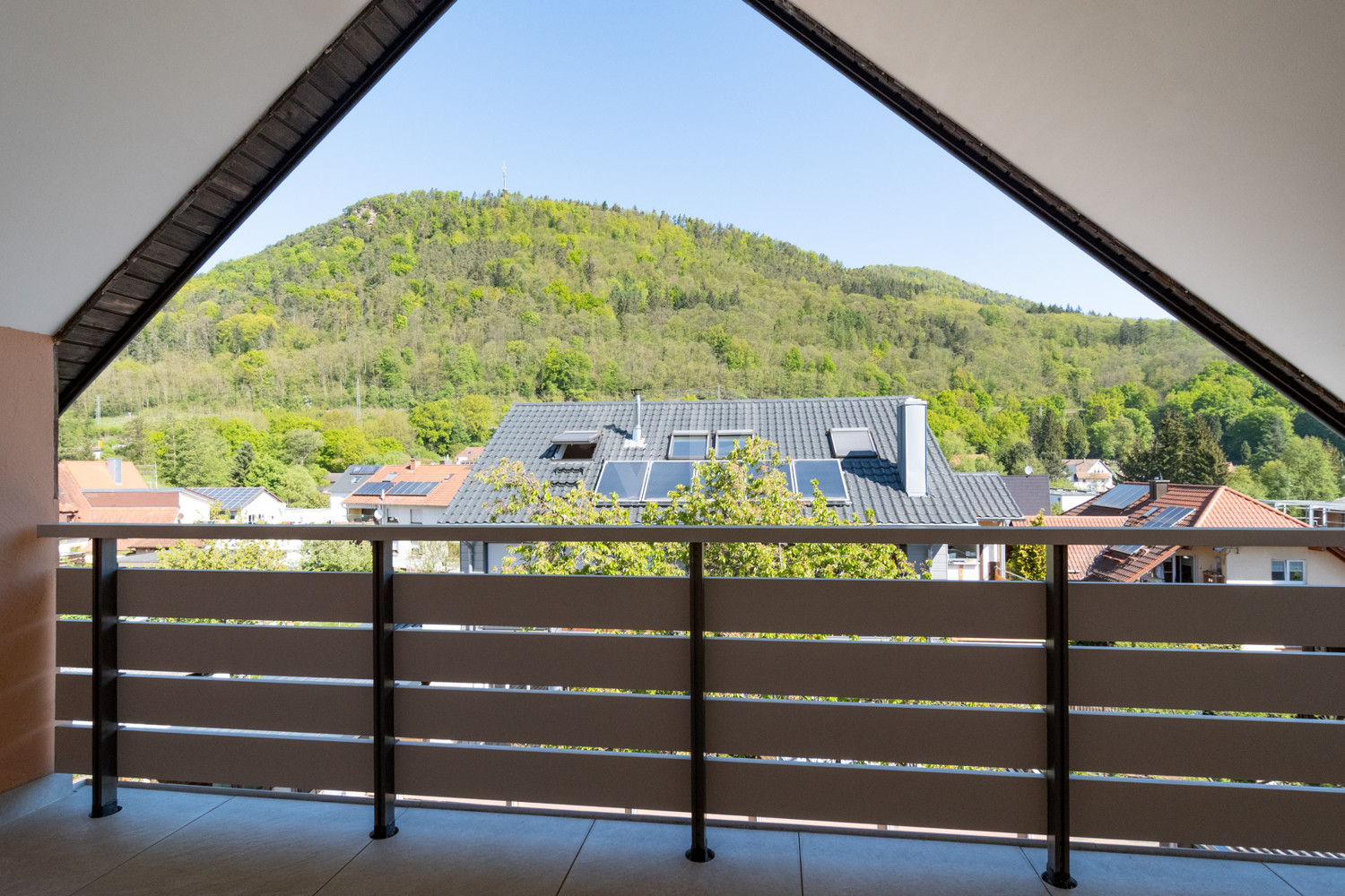 Blick von Loggia Dachgeschoss