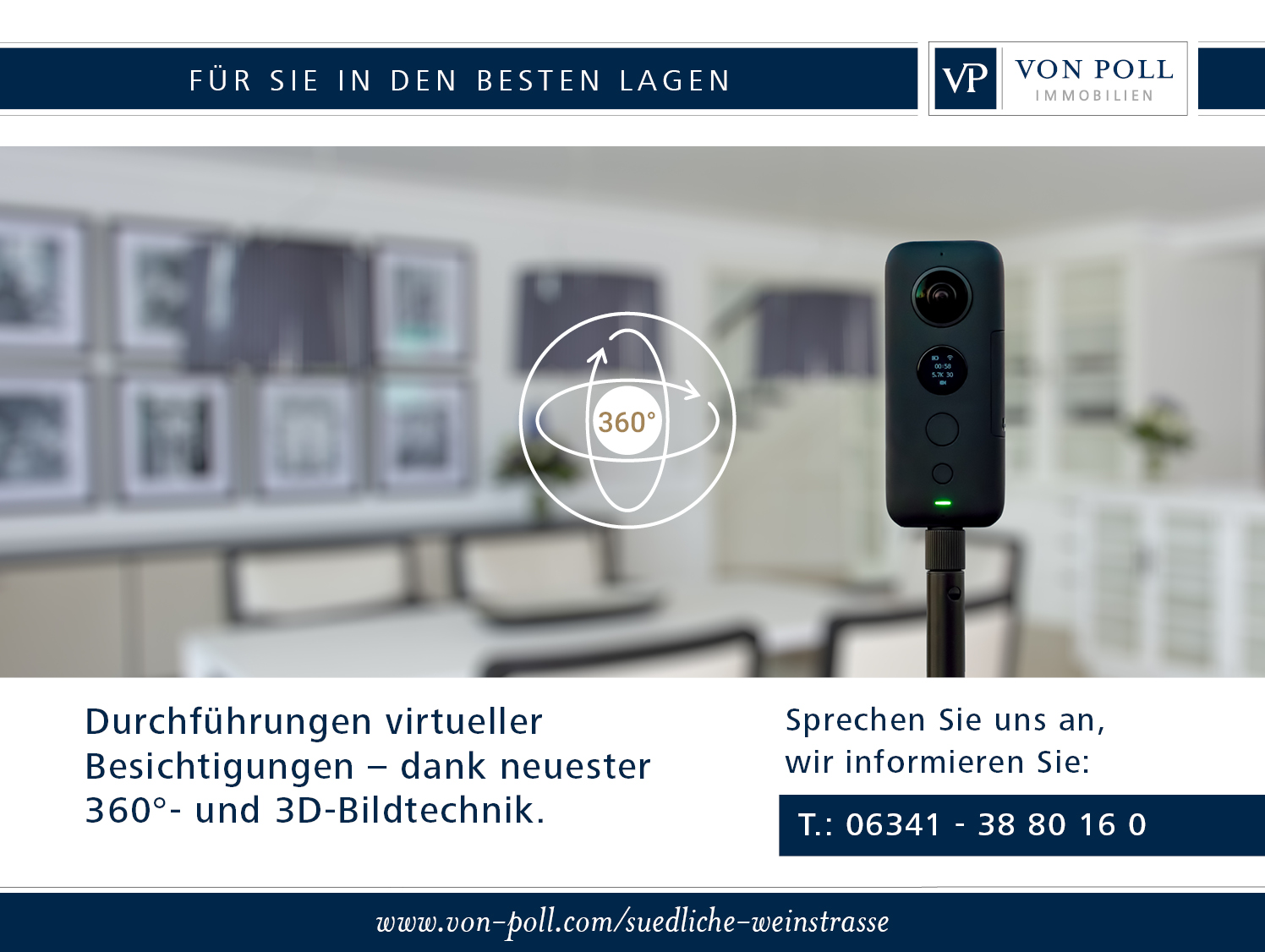 Virtuelle Immobilienbesichtigung