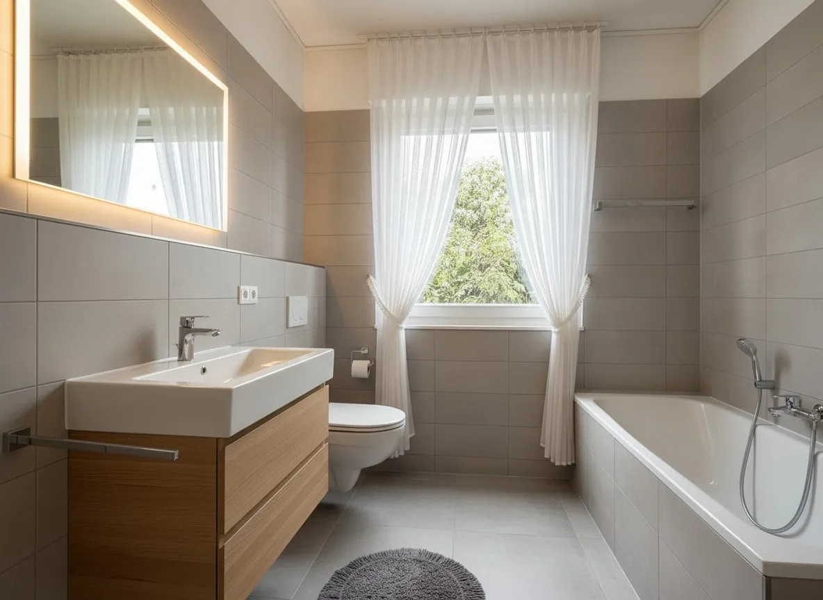 Badezimmer - Wohnbeispiel