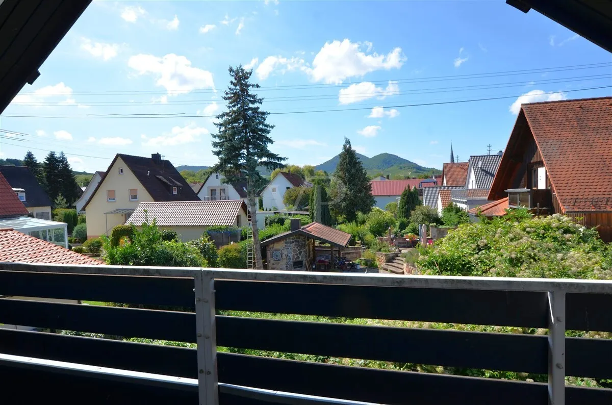 Balkon mit Blick