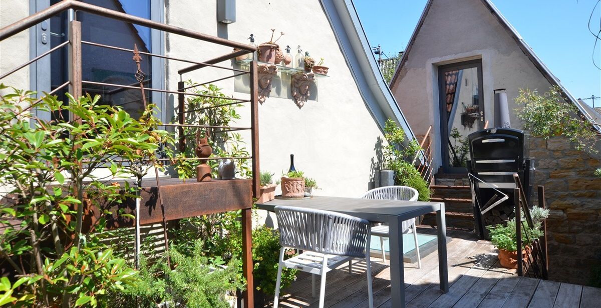 Hinterhaus - Dachterrasse