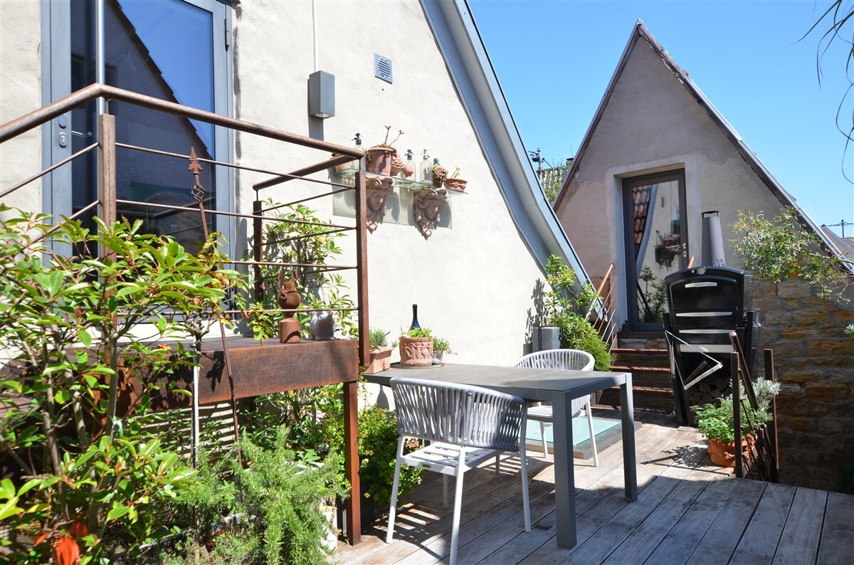 Hinterhaus - Dachterrasse