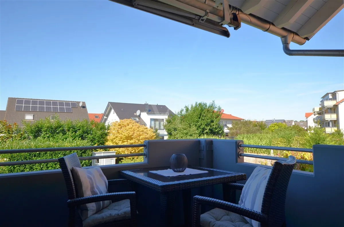 Balkon in West-Ausrichtung - 1.OG