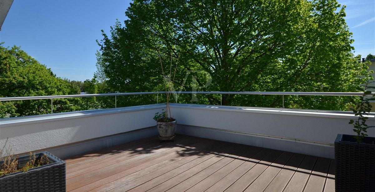 Dachterrasse im Dachgeschoss