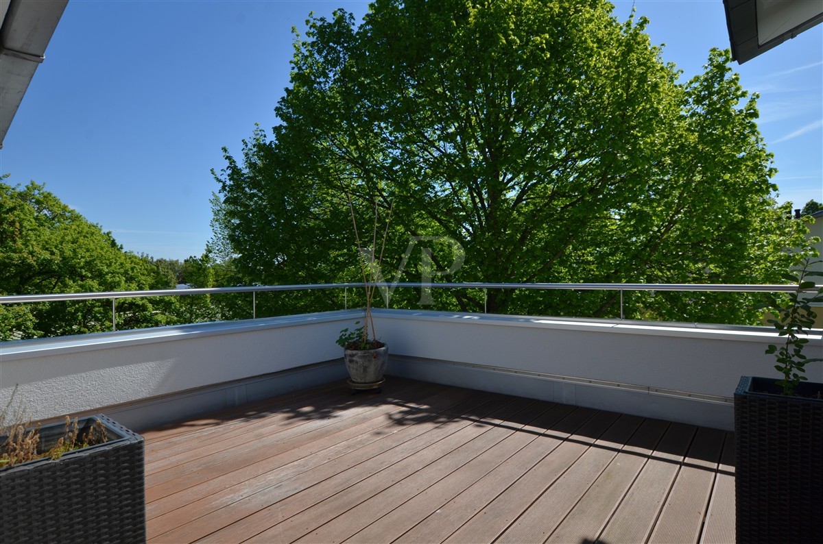 Dachterrasse im Dachgeschoss