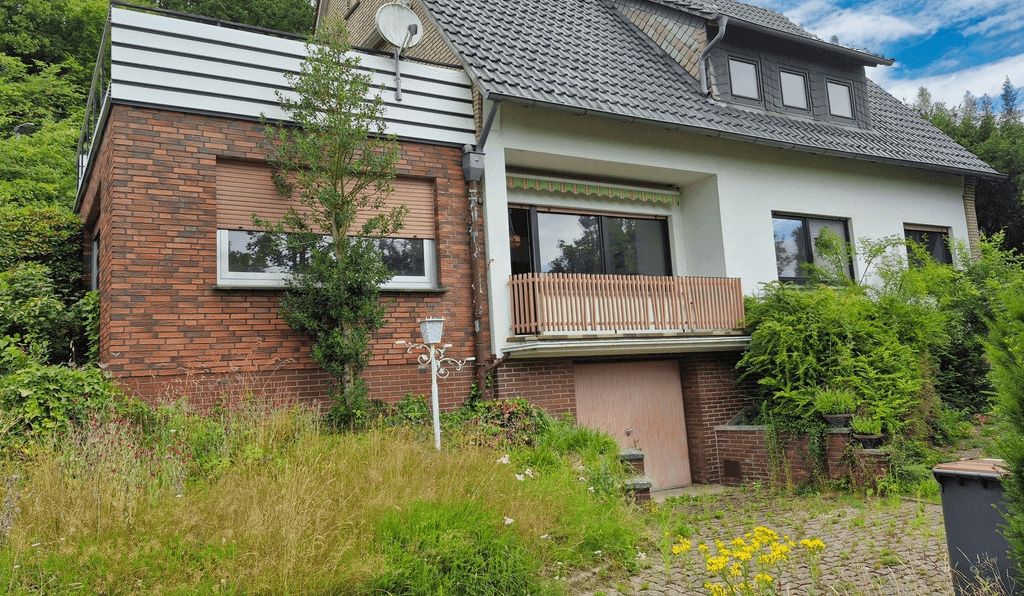 Blick aufs Haus