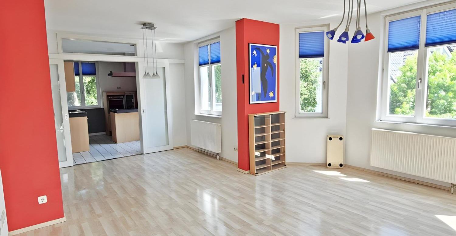 Helle Etagenwohnung mit 2 Balkonen in bester Lage des Mindener Glacis