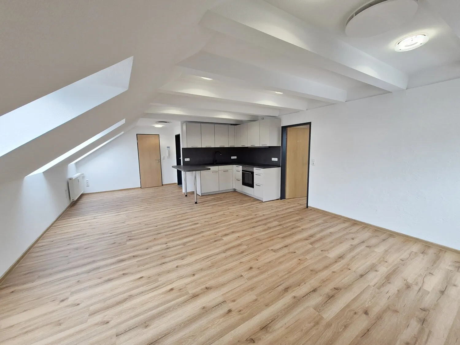 Blick auf die Küche