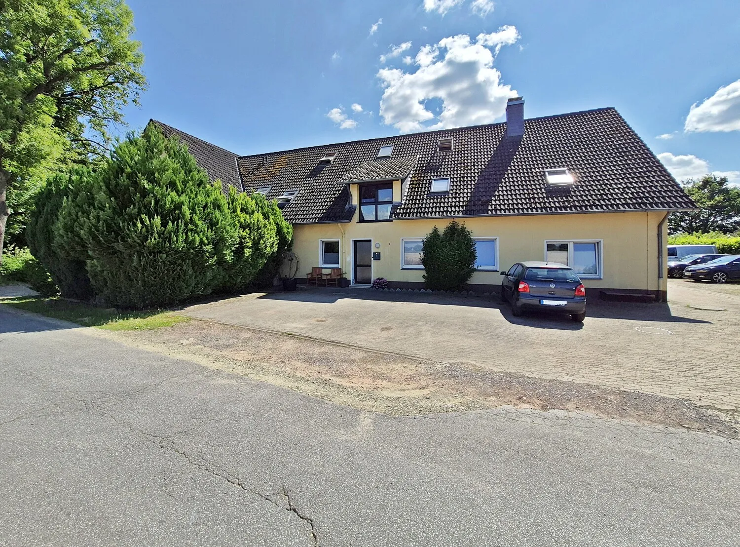 Hofansicht Straße