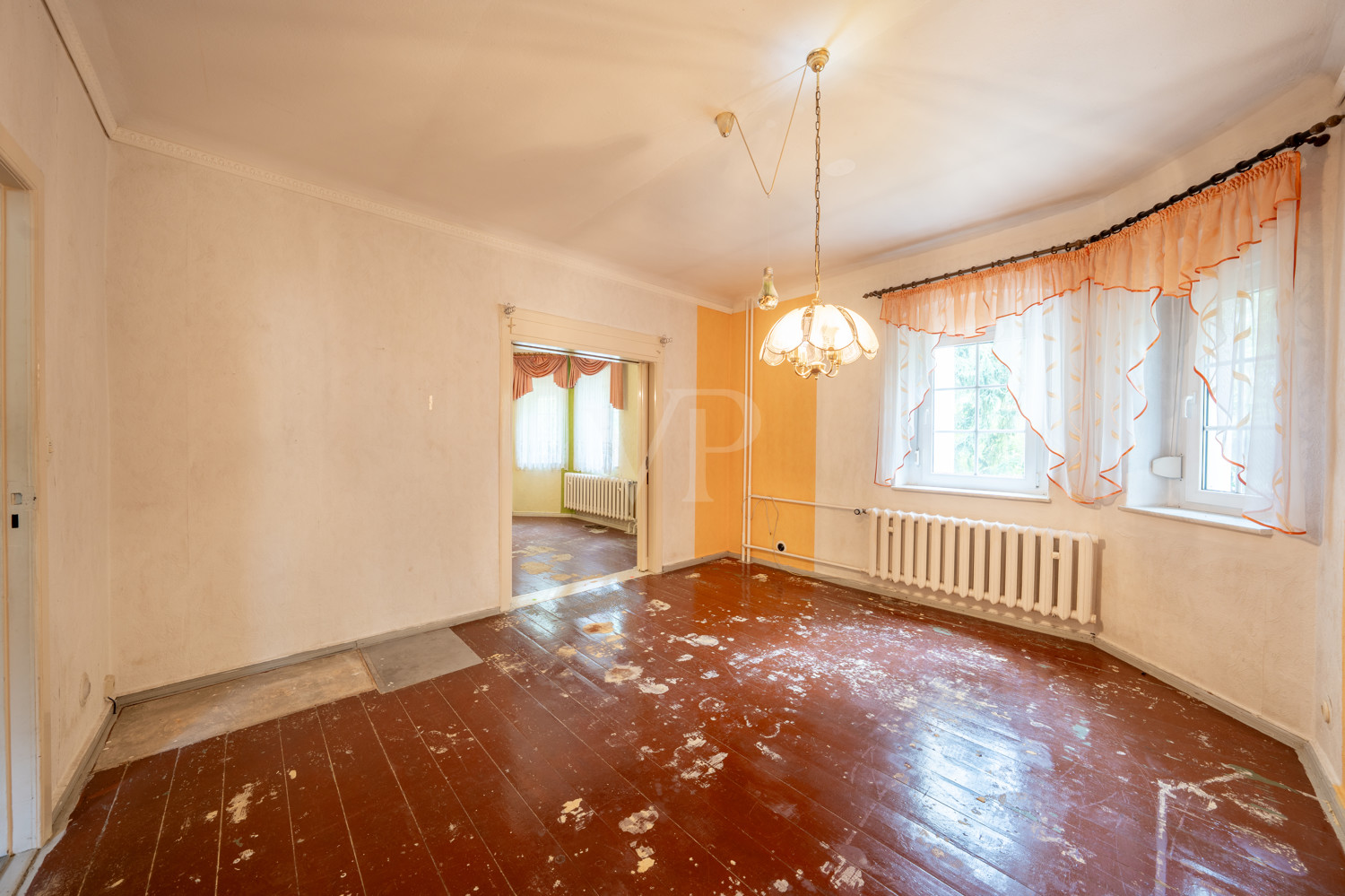 Wohnzimmer 2 mit Schiebetür