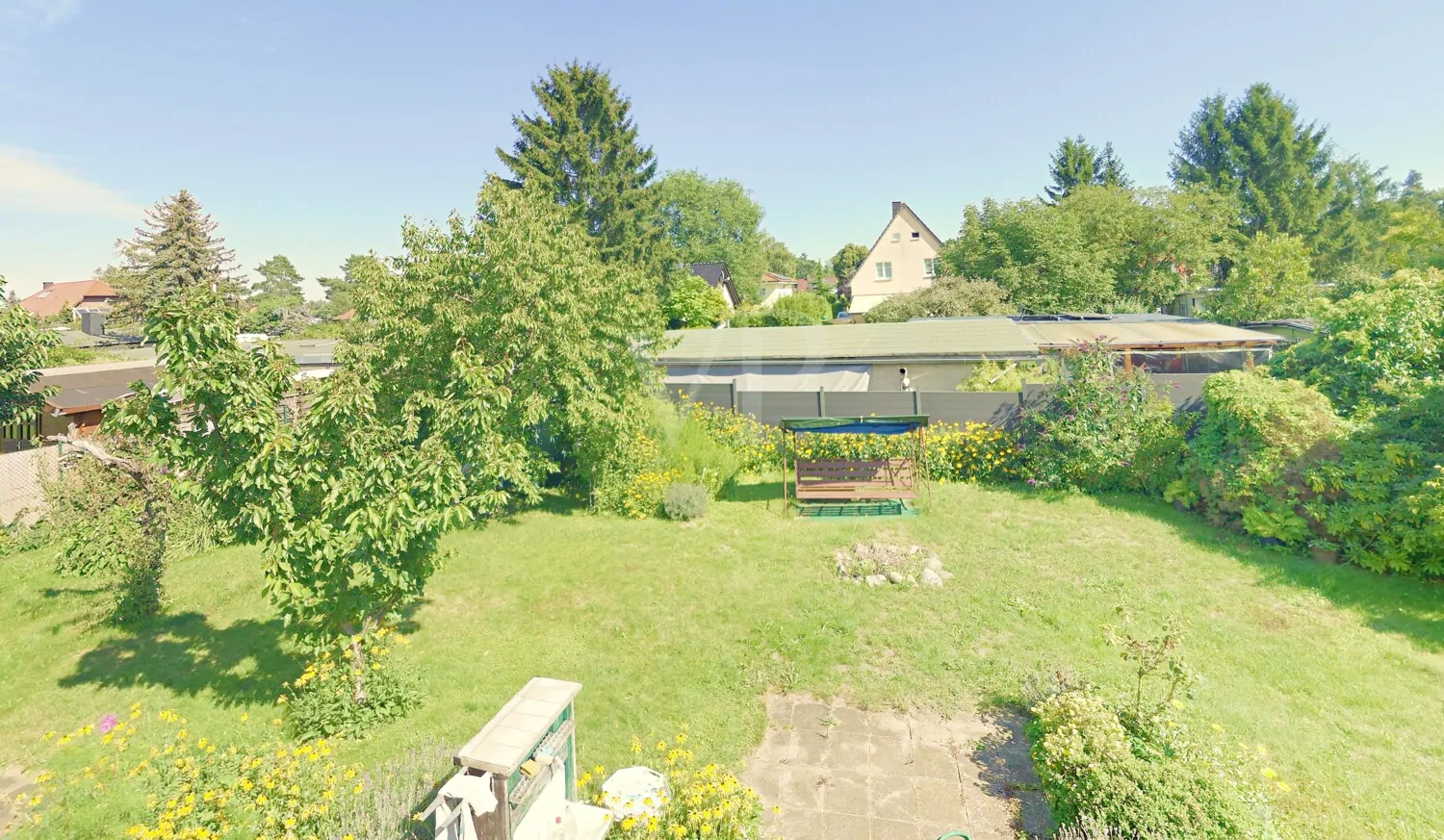 Garten hinterer Teil