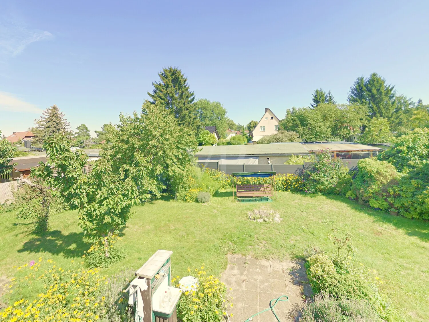 Garten hinterer Teil