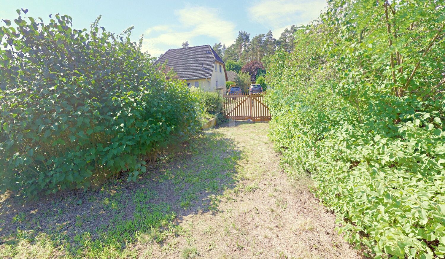 Weg zur Straße
