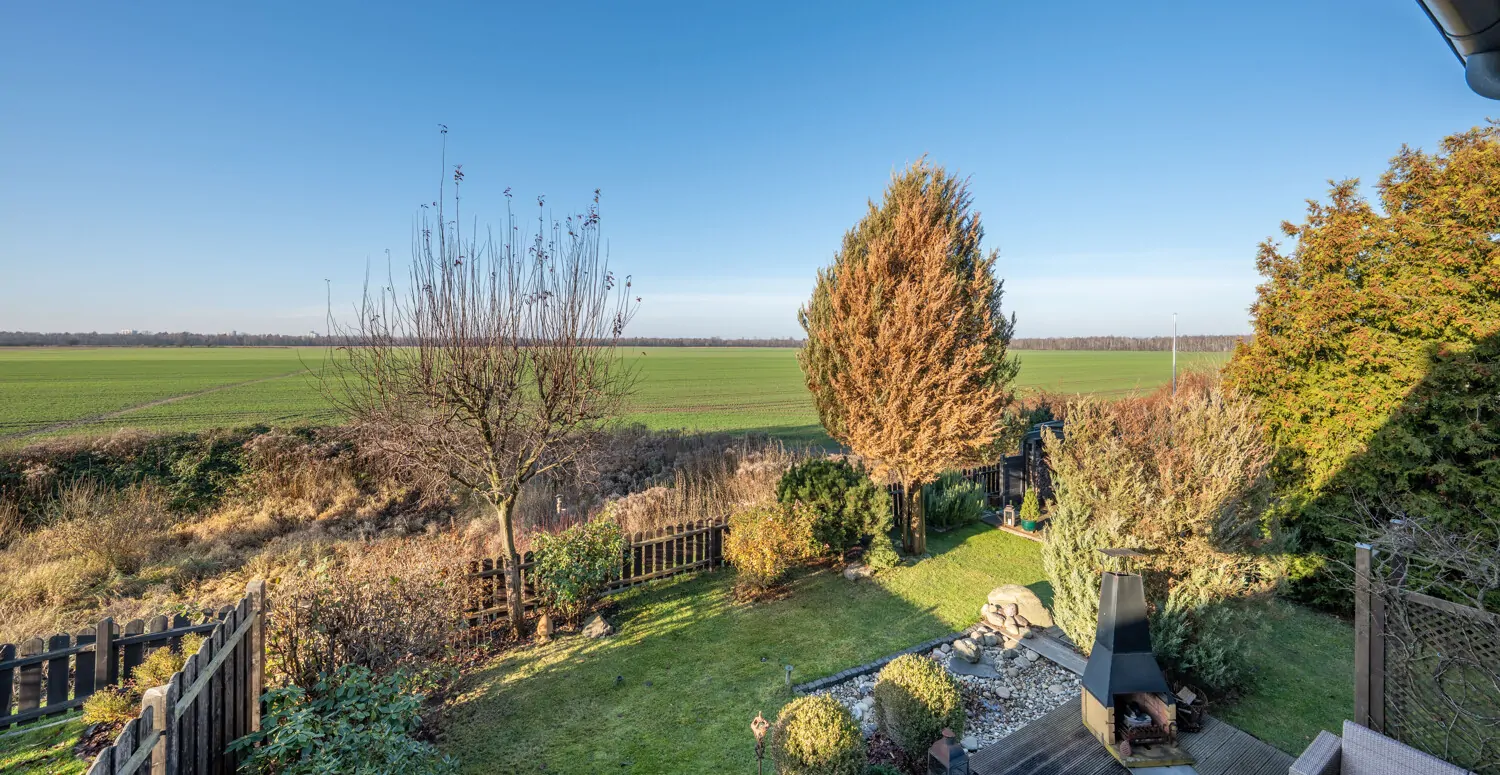 Blick aus Schlafzimmer