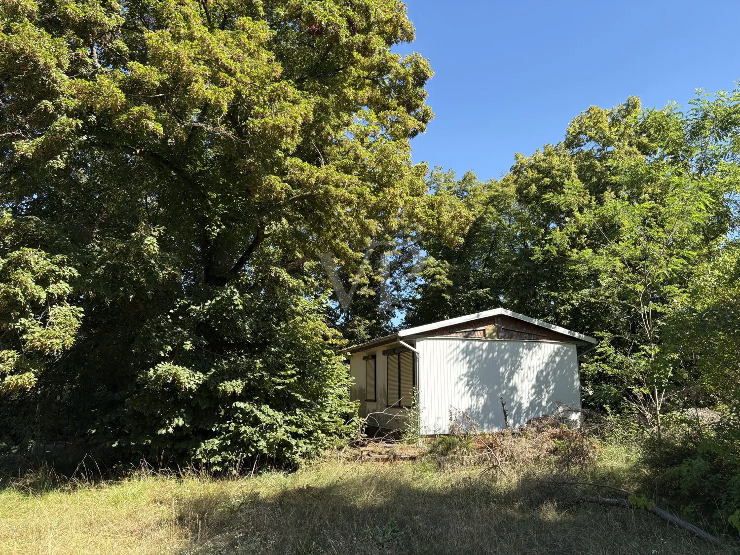 hintere Ansicht Bestandgebäude