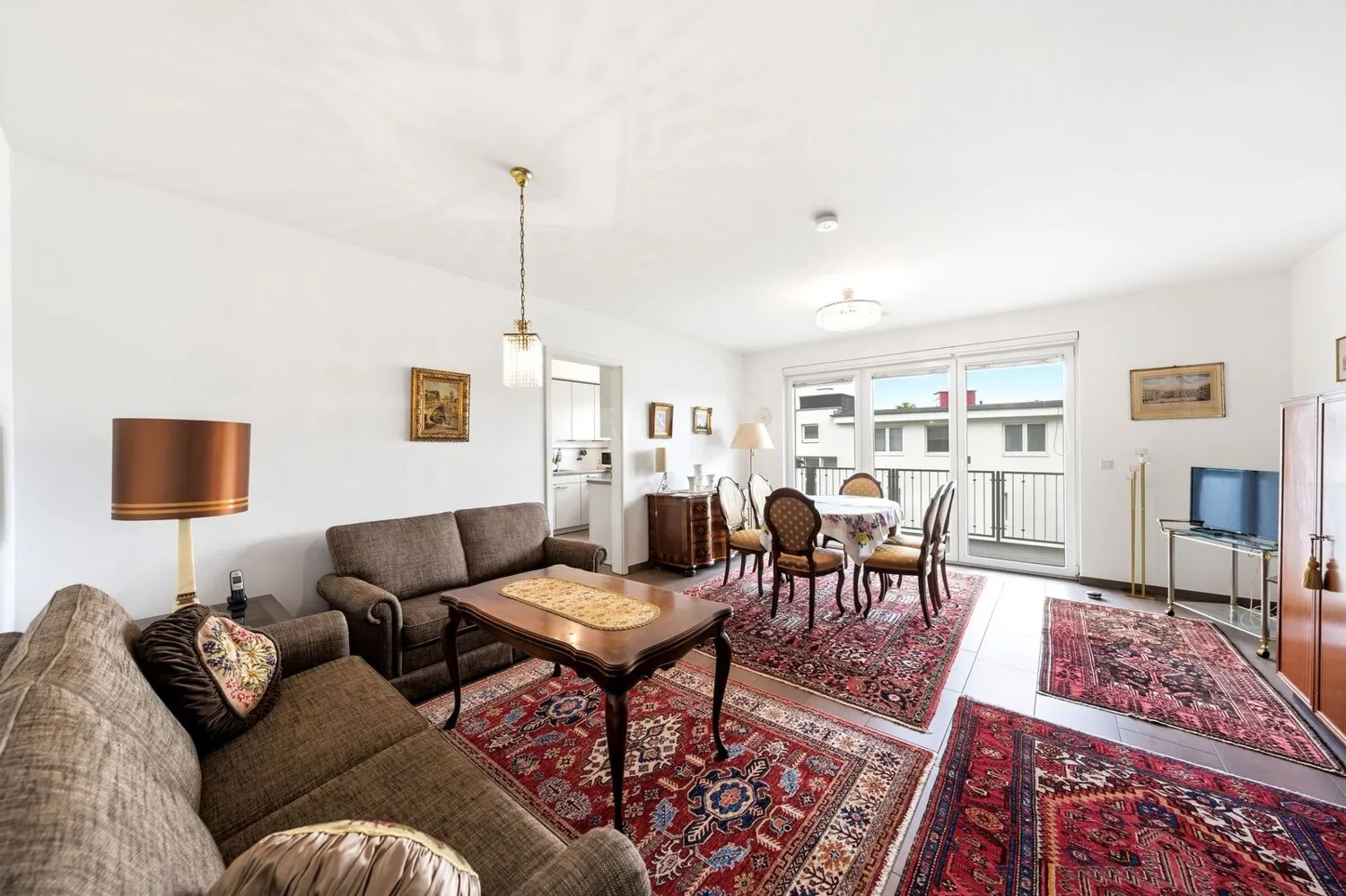 Helles Wohnzimmer