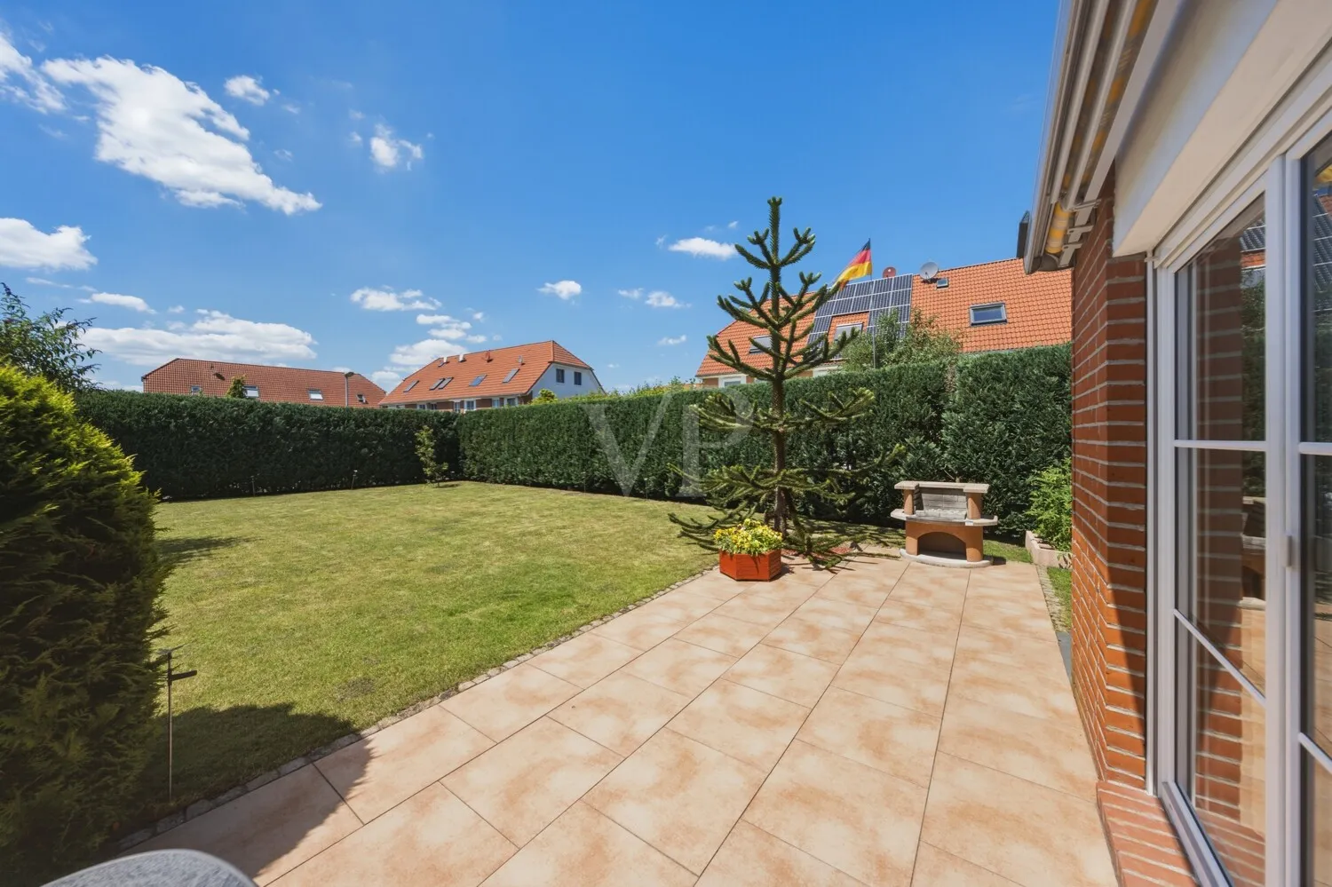 Terrasse mit Markise