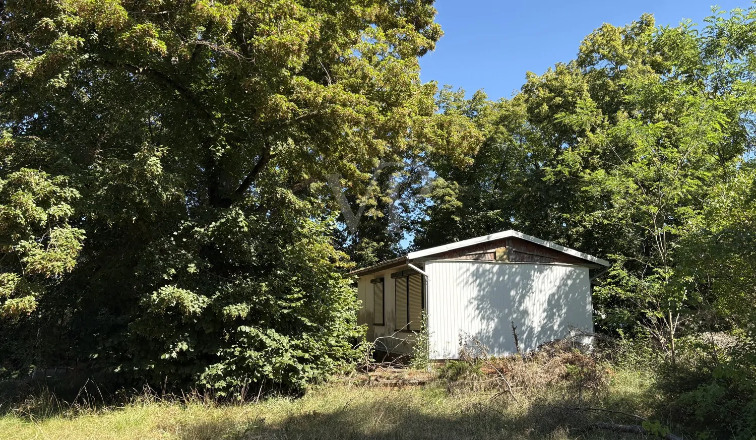 hintere Ansicht Bestandgebäude