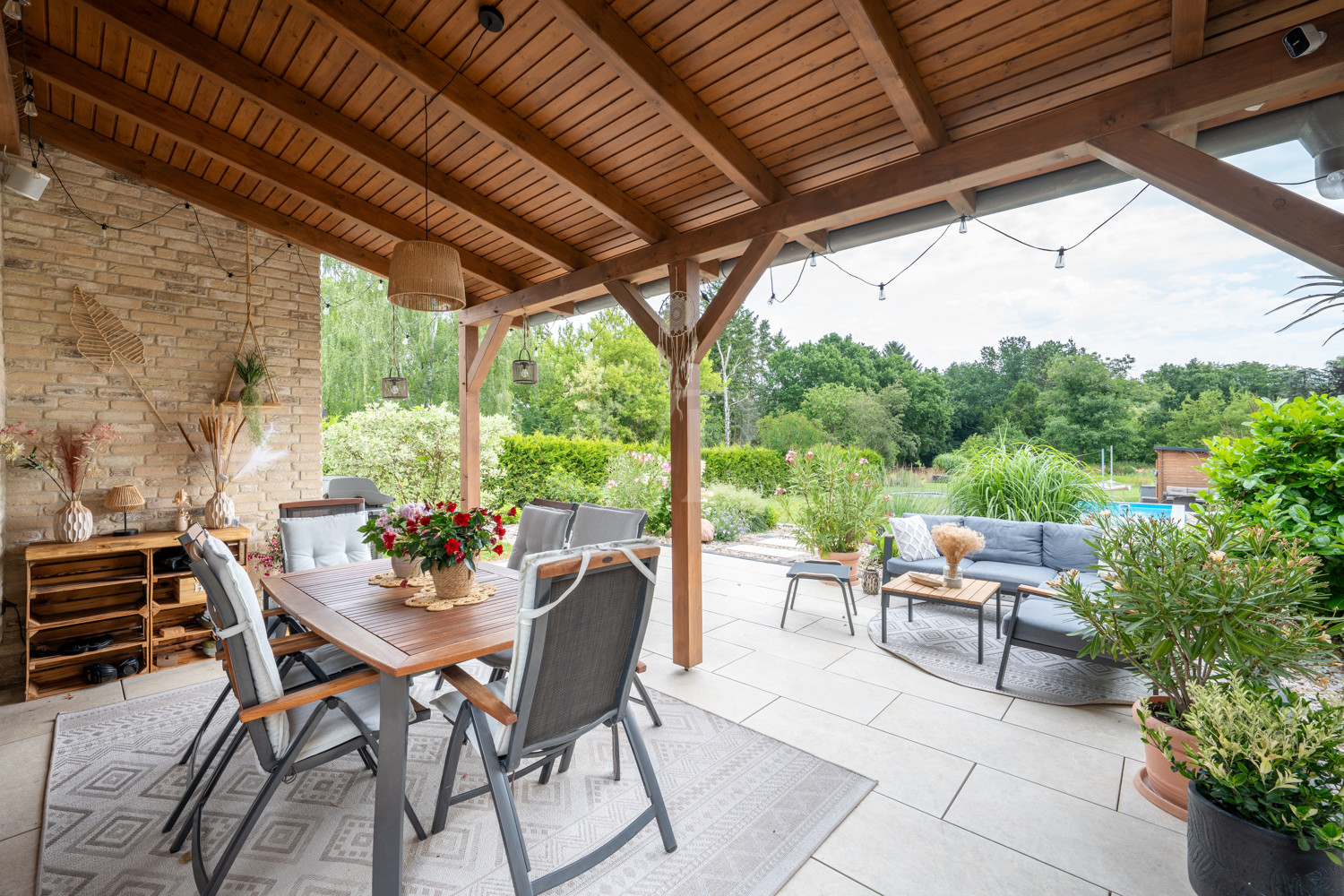 Terrasse mit Sitzbereich